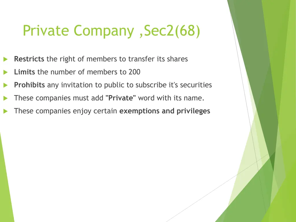 private company sec2 68