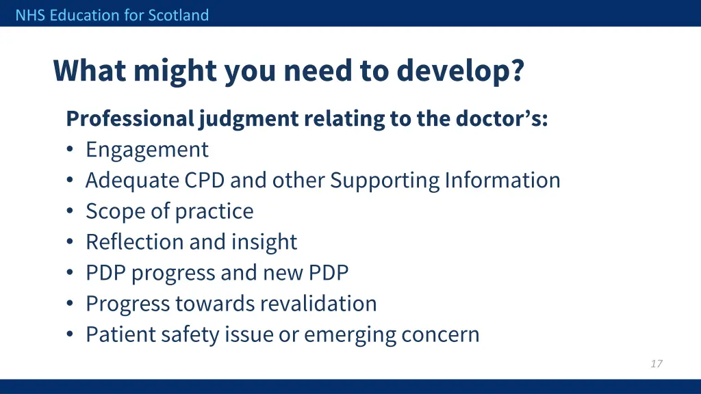 nhs education for scotland 13