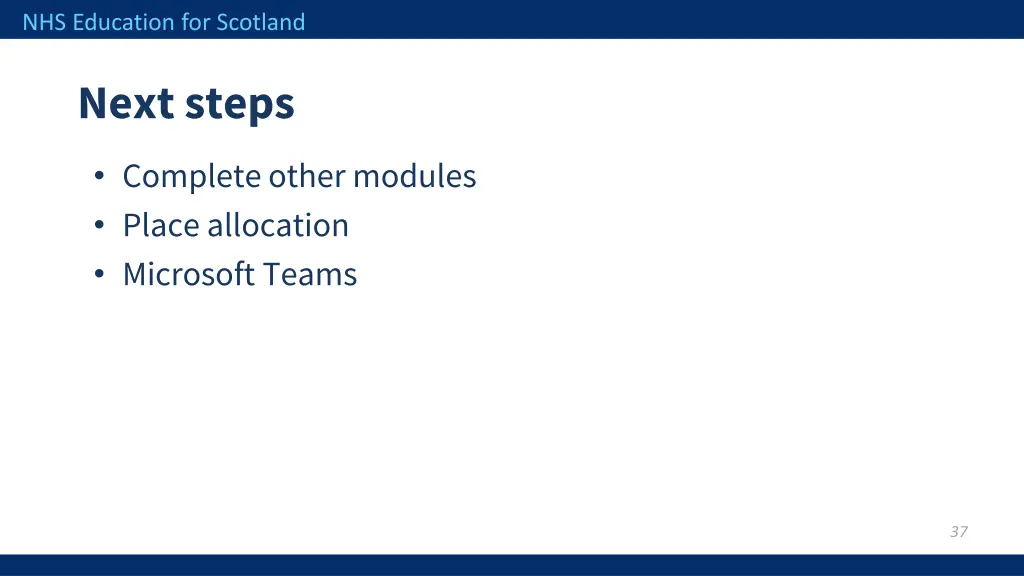 nhs education for scotland 32