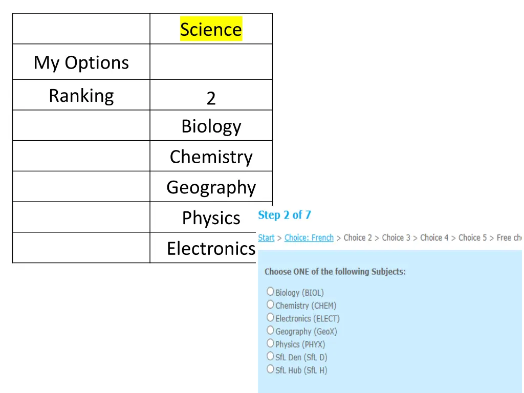 science