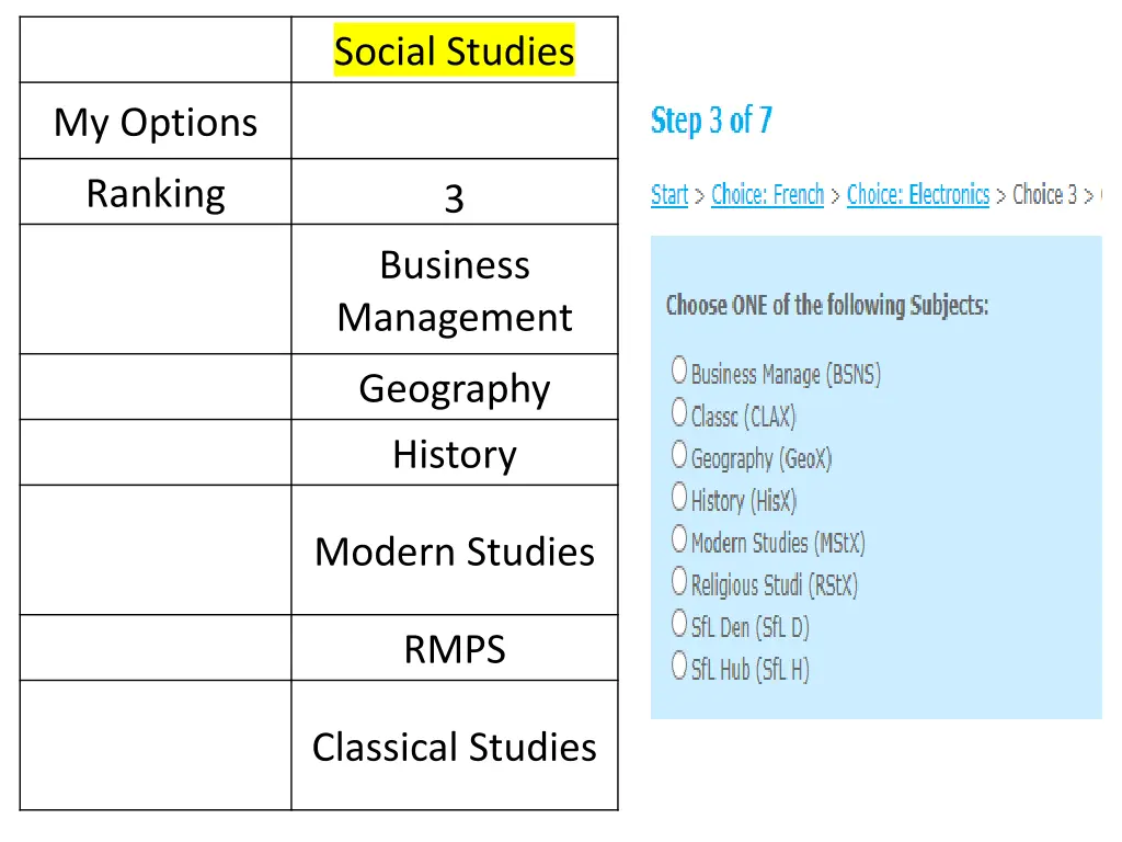 social studies