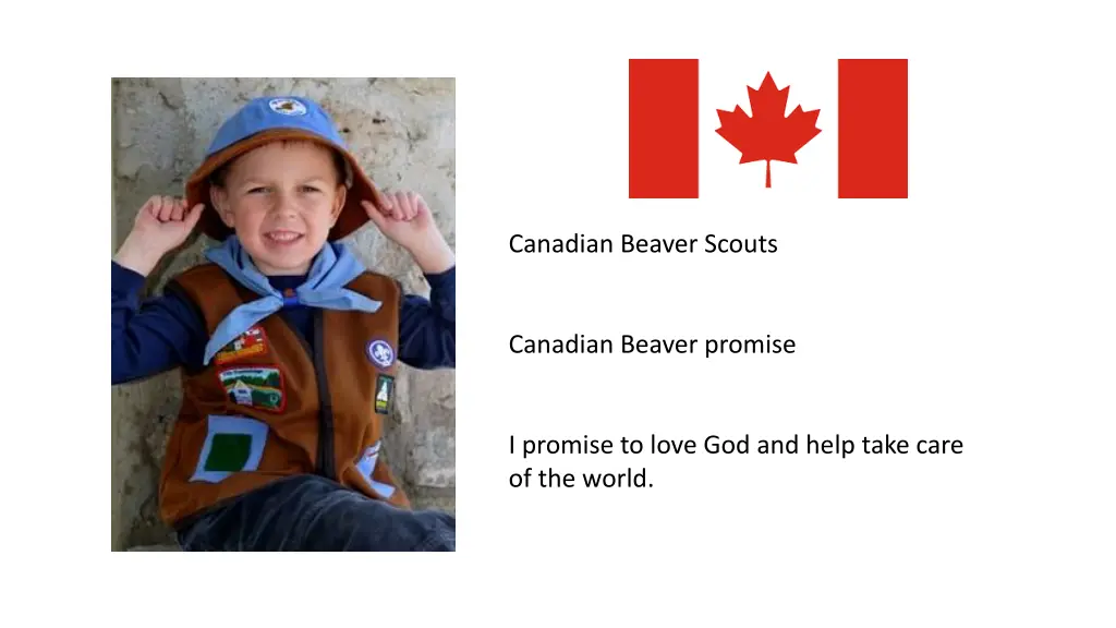 canadian beaver scouts