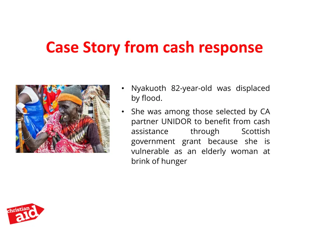 case story from cash response