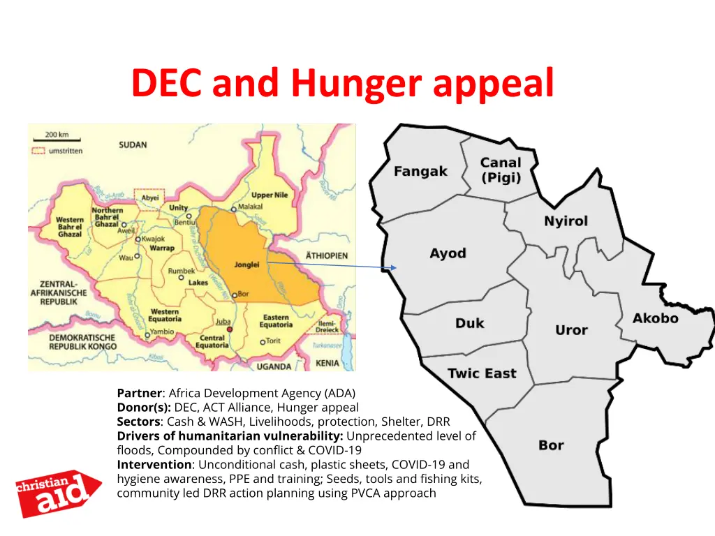 dec and hunger appeal