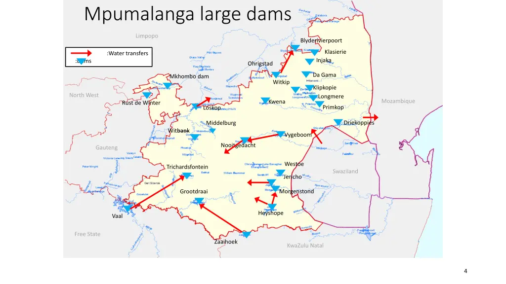 mpumalanga large dams