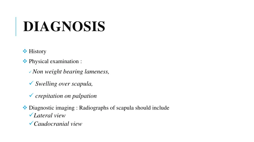 diagnosis