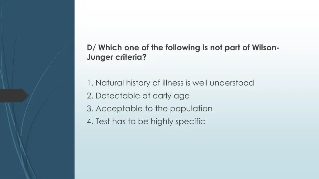 d which one of the following is not part