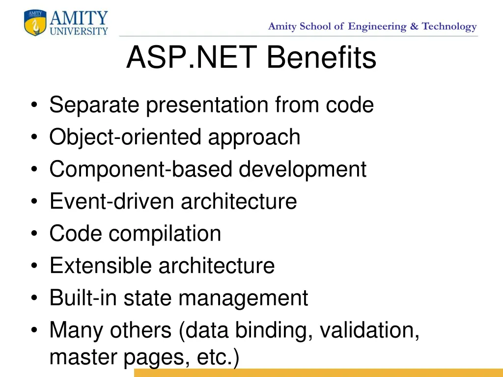 amity school of engineering technology 4