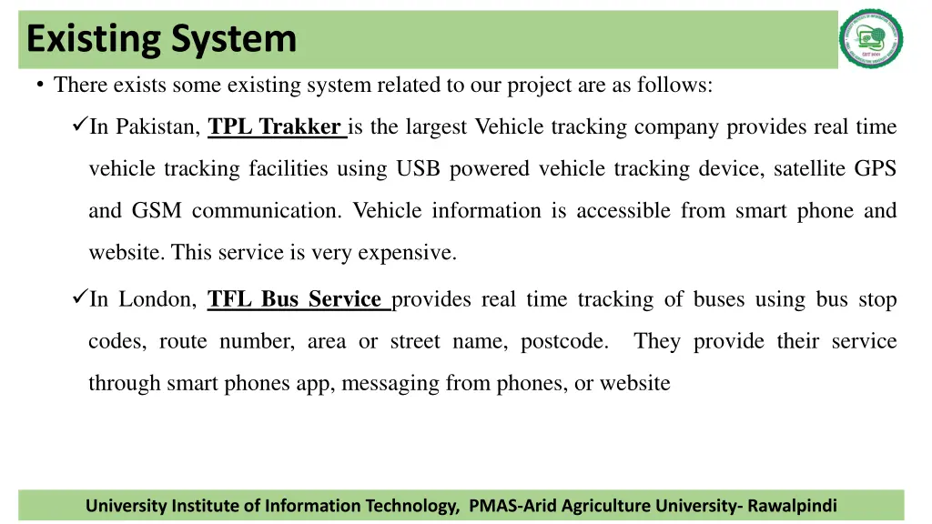 existing system there exists some existing system