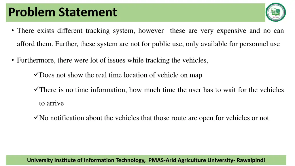 problem statement