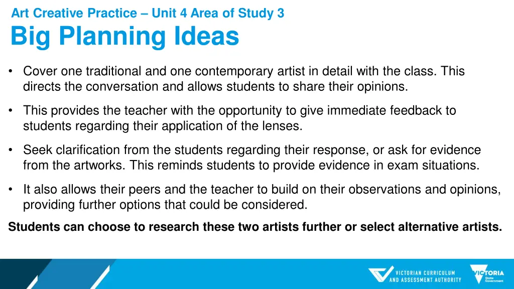 art creative practice unit 4 area of study 3 2