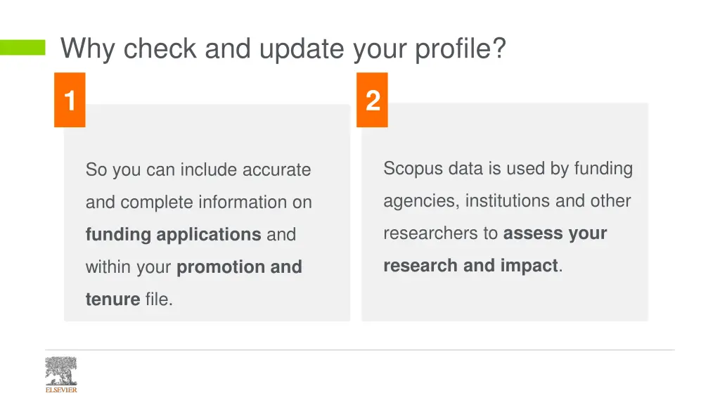 why check and update your profile