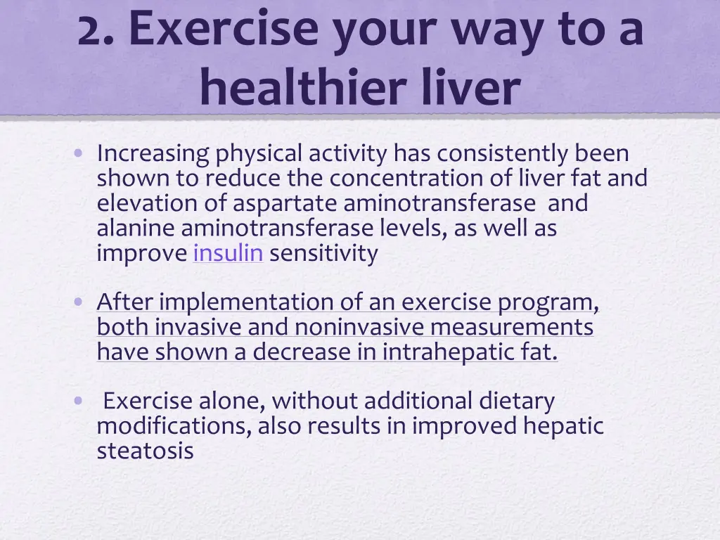 2 exercise your way to a healthier liver