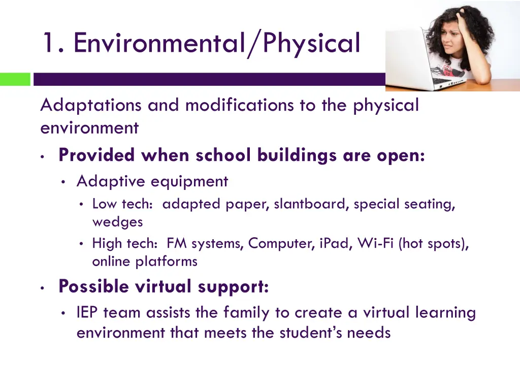 1 environmental physical