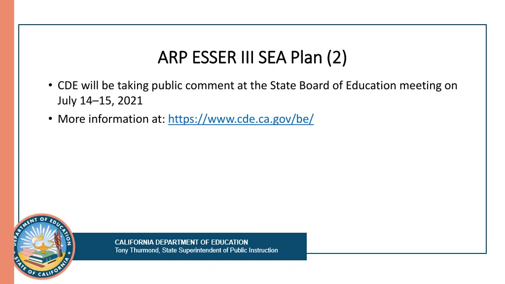 arp esser iii sea plan 2 arp esser iii sea plan 2