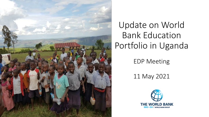 update on world bank education portfolio in uganda