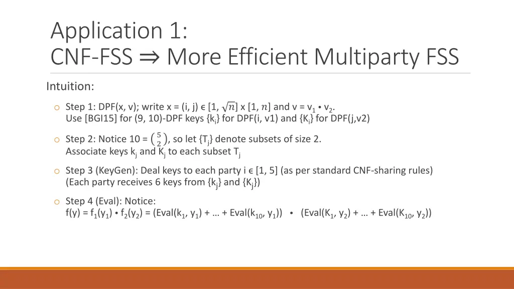 application 1 cnf fss 5