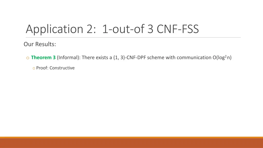 application 2 1 out of 3 cnf fss 5