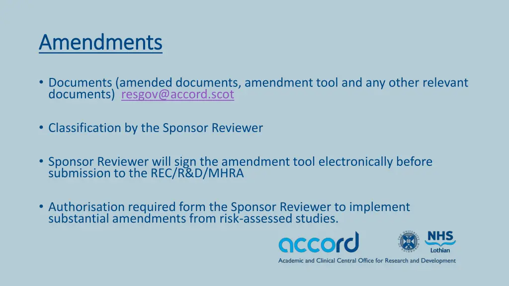 amendments amendments