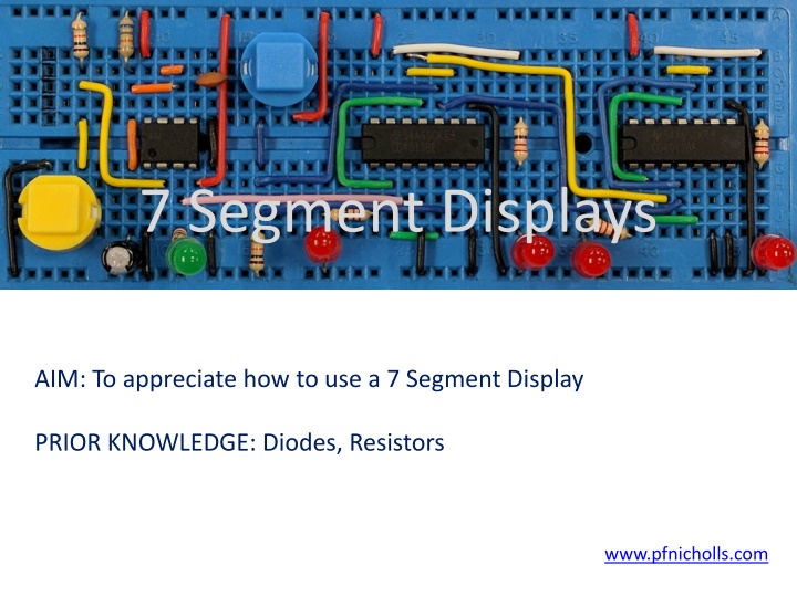 7 segment displays