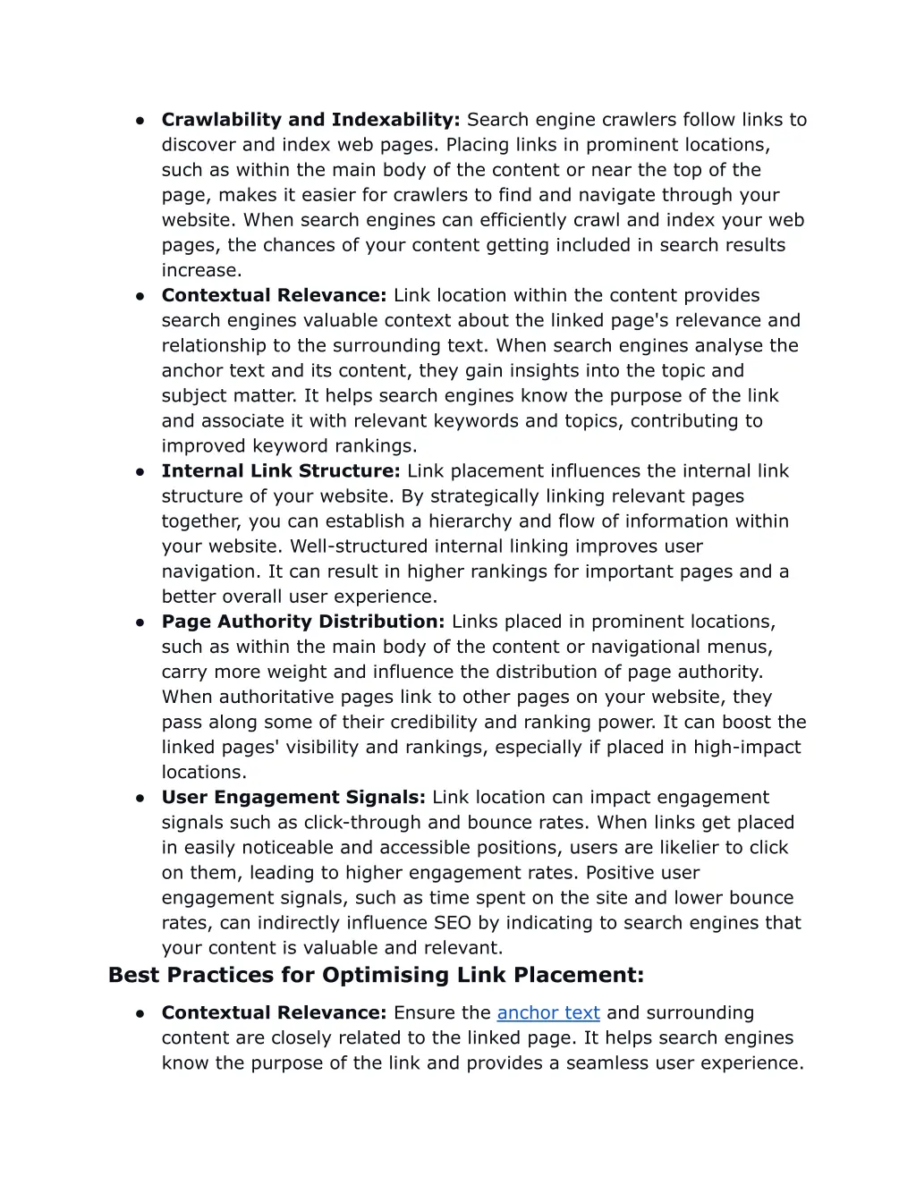 crawlability and indexability search engine