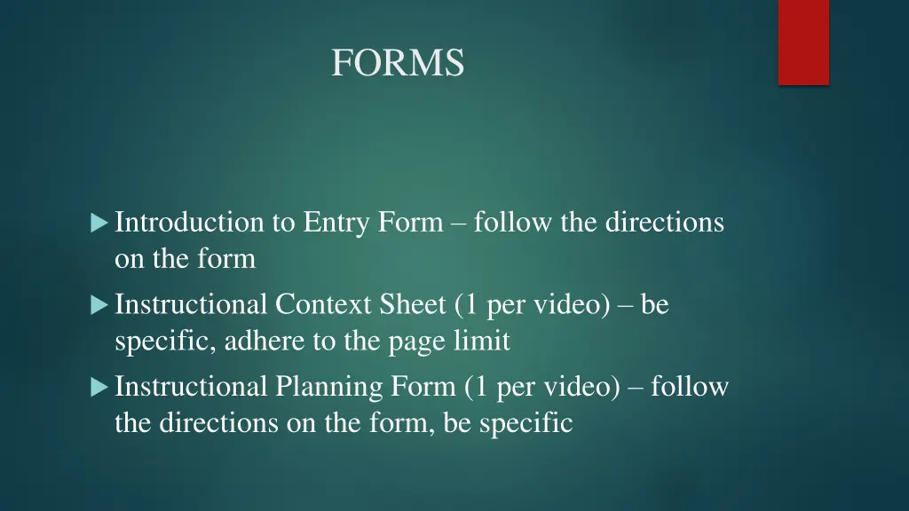 forms