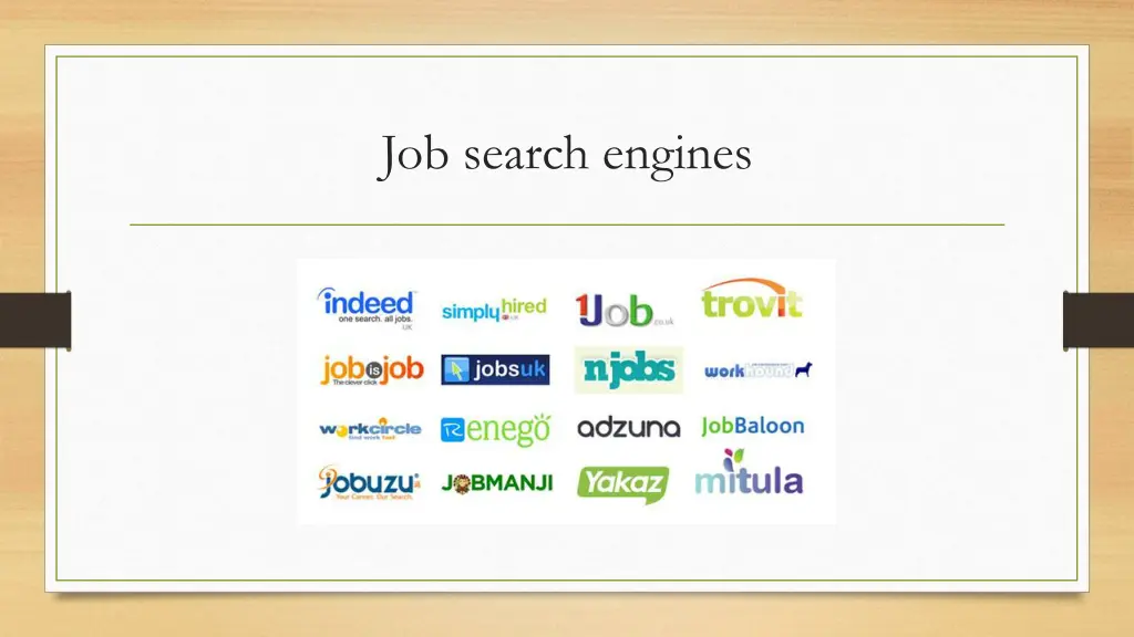 job search engines