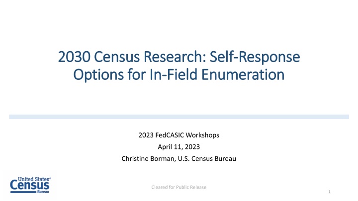 2030 census research self 2030 census research