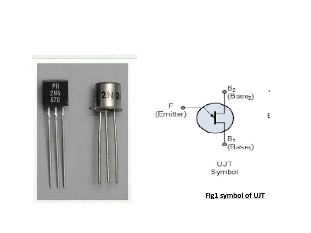 fig1 symbol of ujt