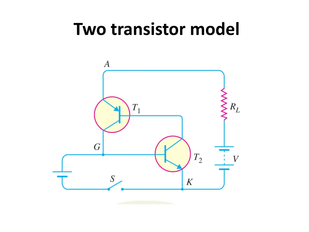 two transistor model