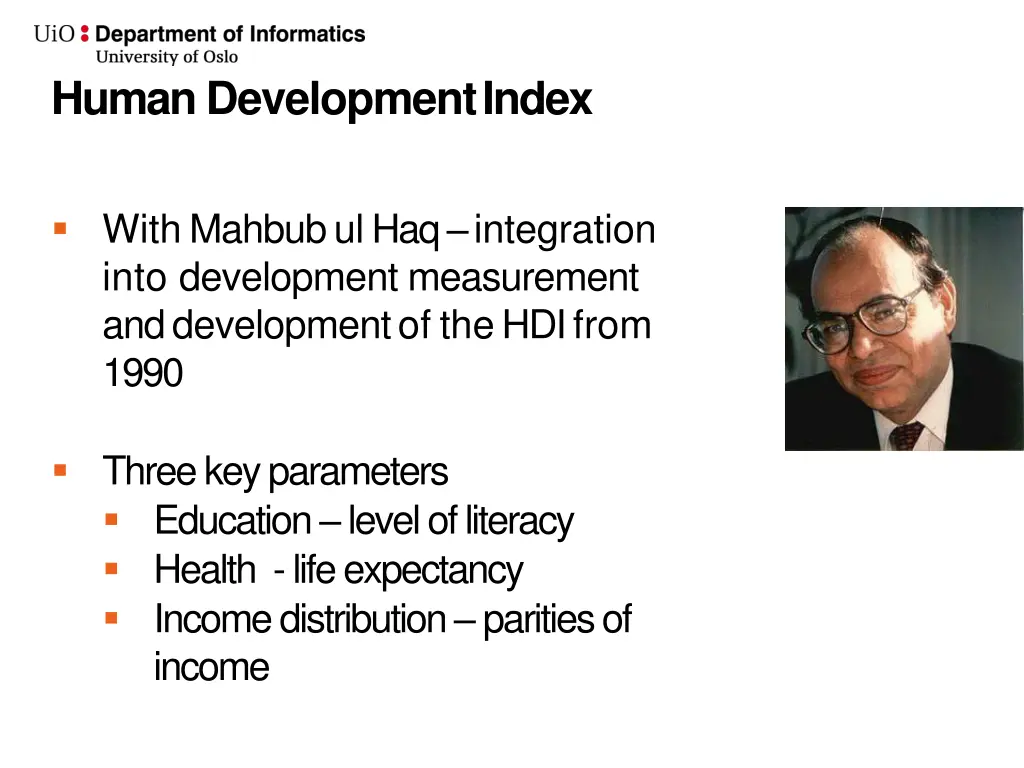 human developmentindex