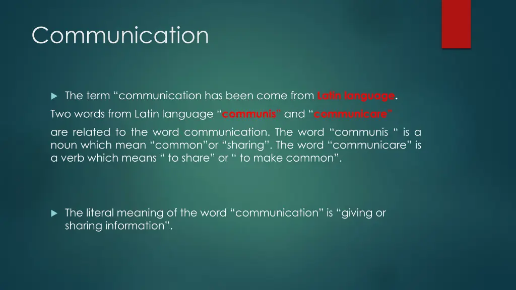 communication 1