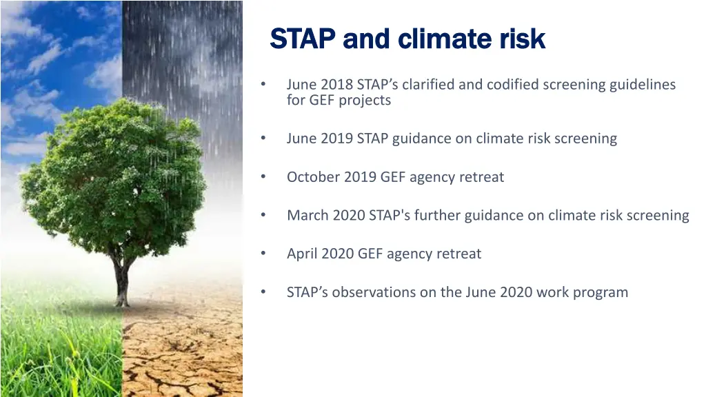 stap and climate risk stap and climate risk