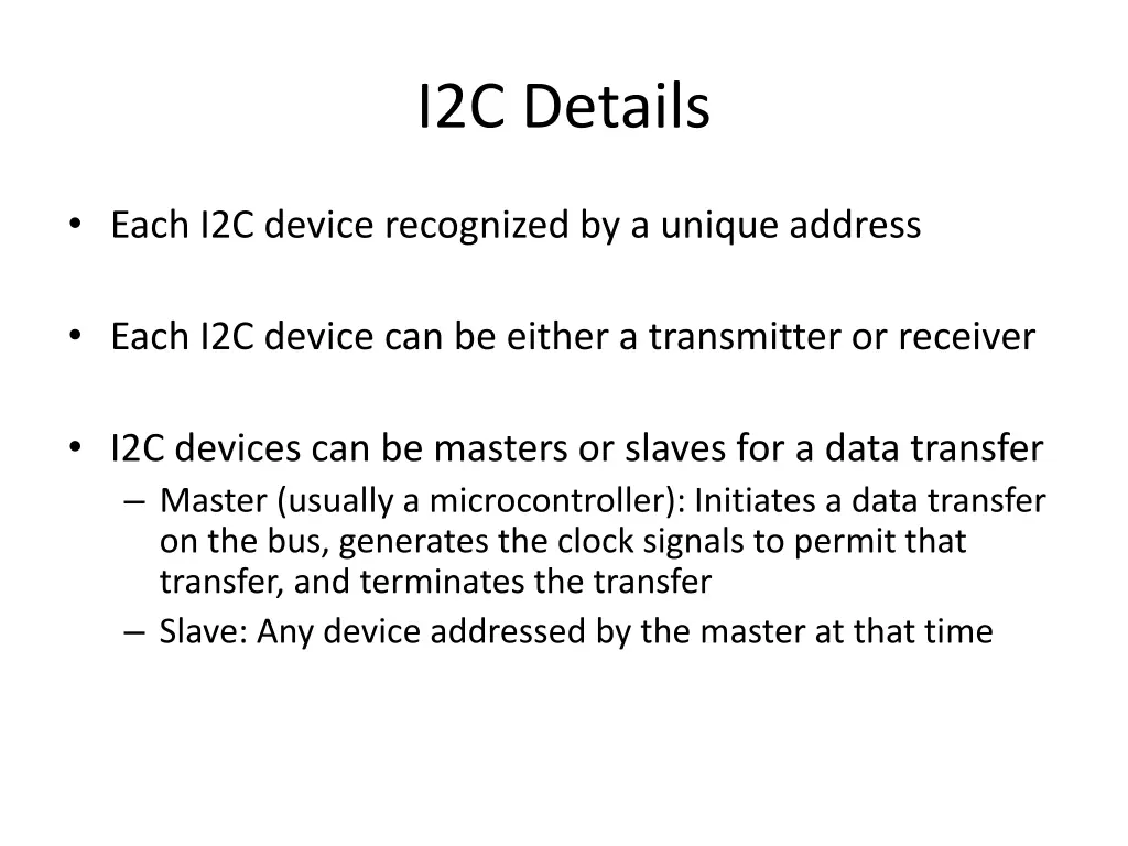 i2c details 1