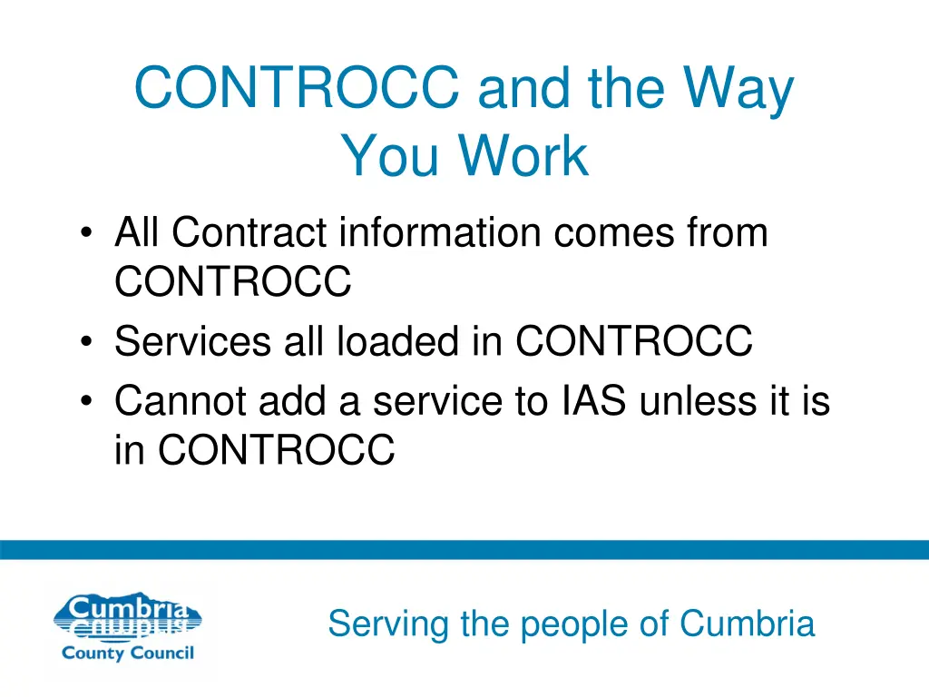 controcc and the way you work all contract