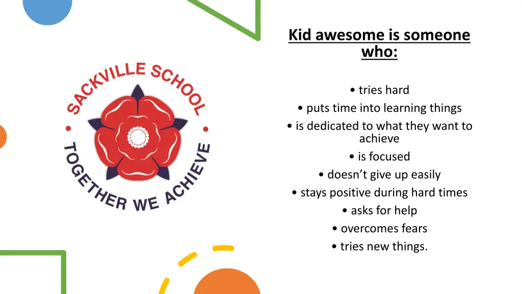 kid awesome is someone who