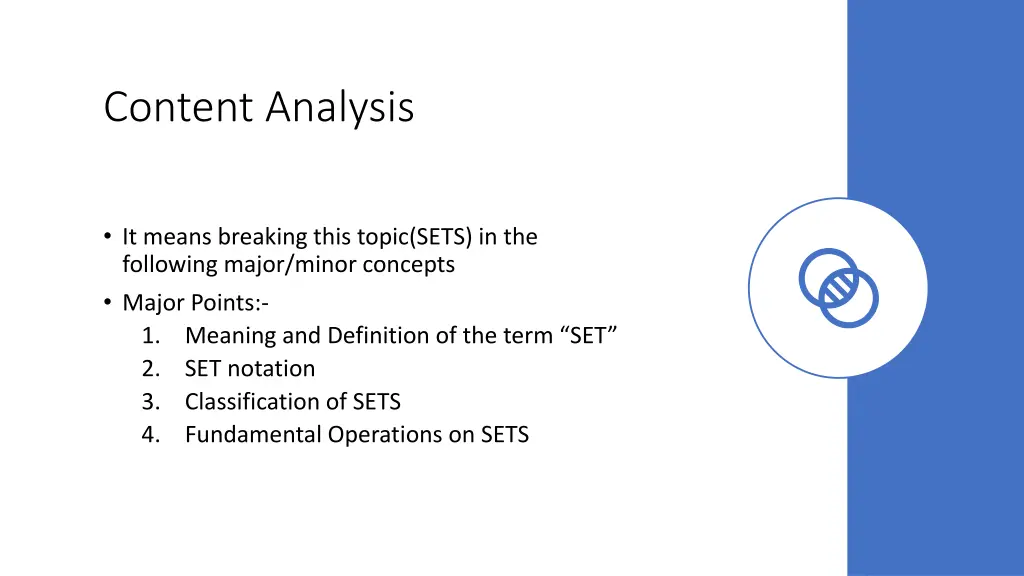 content analysis