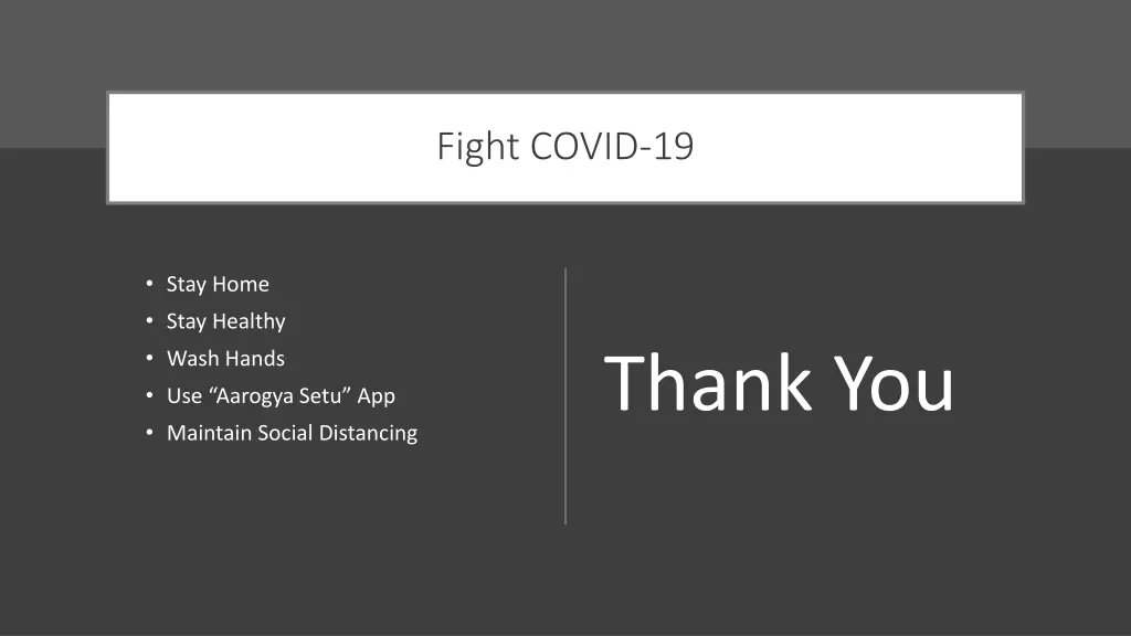 fight covid 19