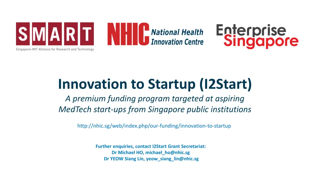 innovation to startup i2start a premium funding