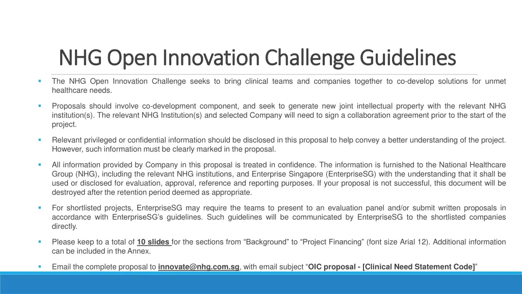 nhg open innovation challenge guidelines nhg open