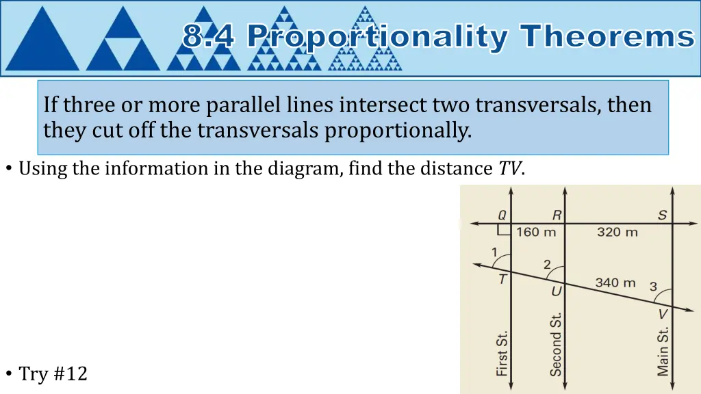 8 4 proportionality theorems 3