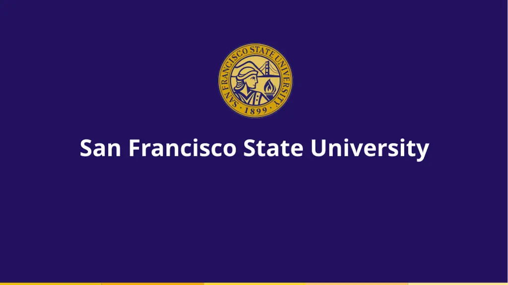 san francisco state university