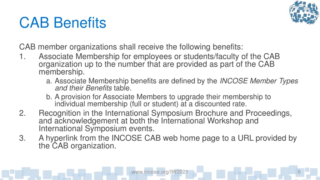 cab benefits