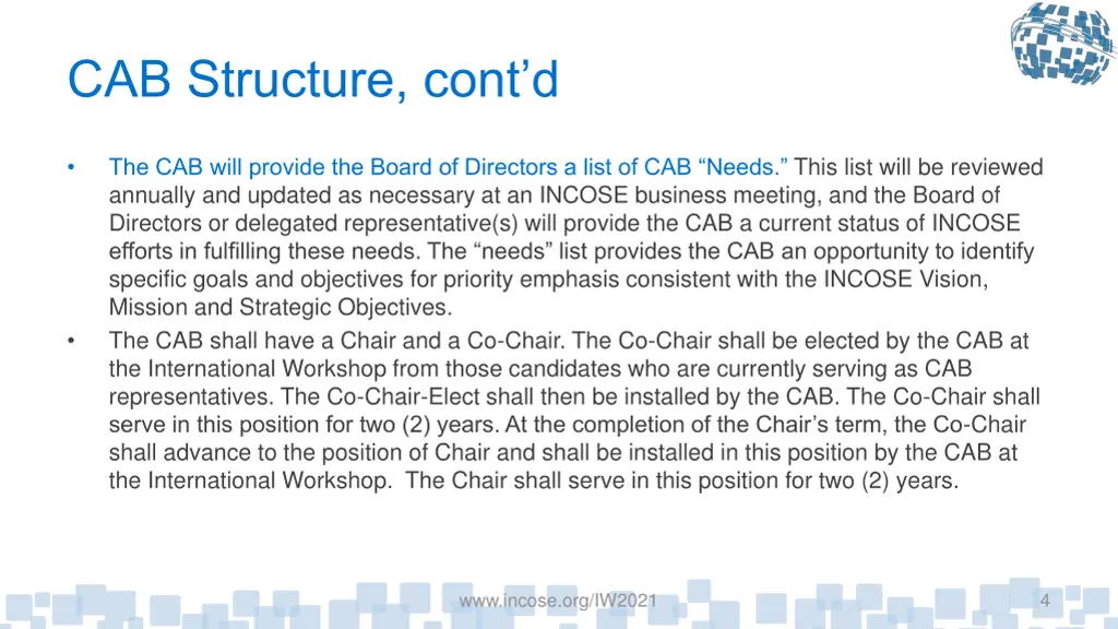 cab structure cont d