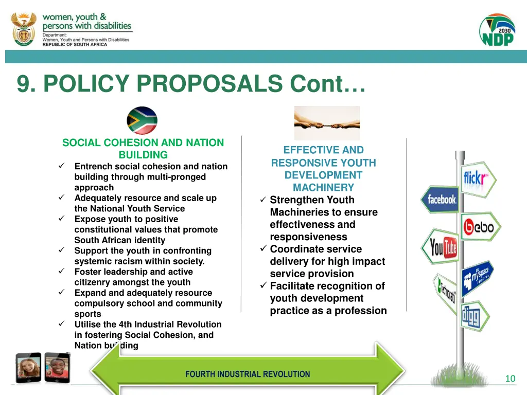 9 policy proposals cont