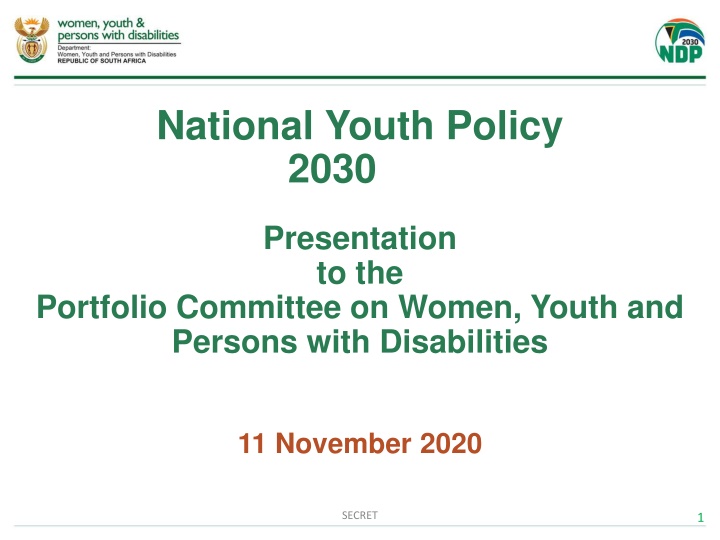 national youth policy 2030