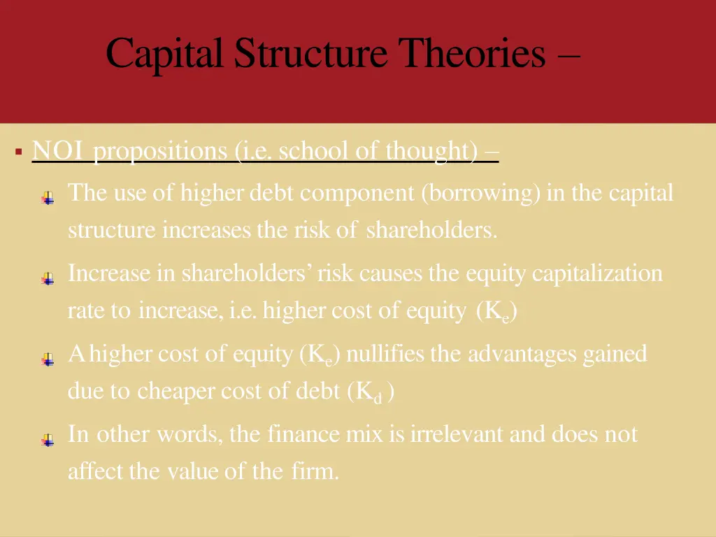 capital structure theories 3