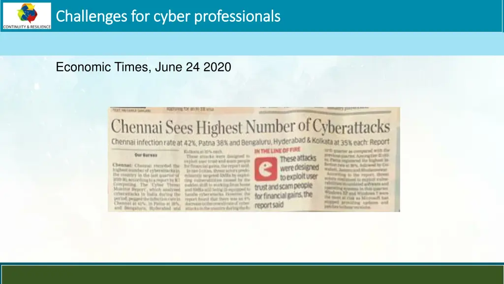 challenges for cyber professionals challenges 1