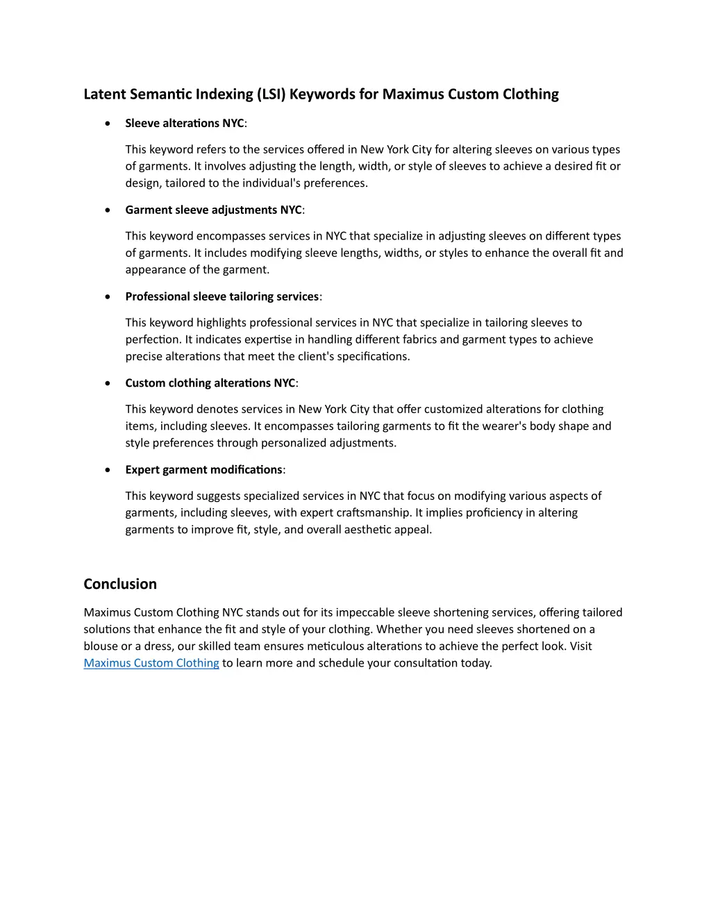 latent semantic indexing lsi keywords for maximus