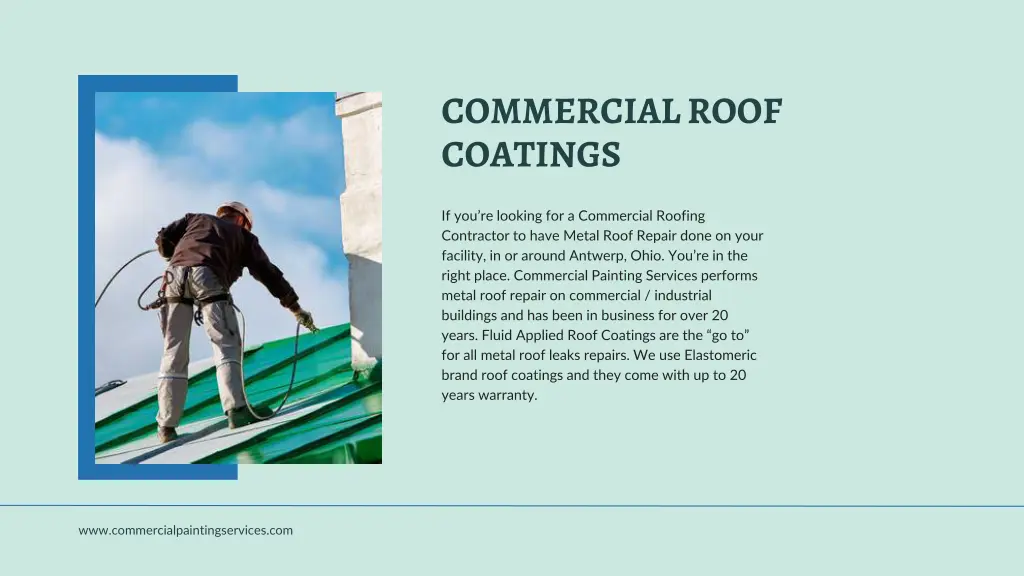 commercial roof coatings